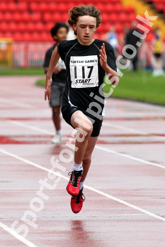 Luke Foreman, Under-13s 100 metes, Gateshead Tartan Games